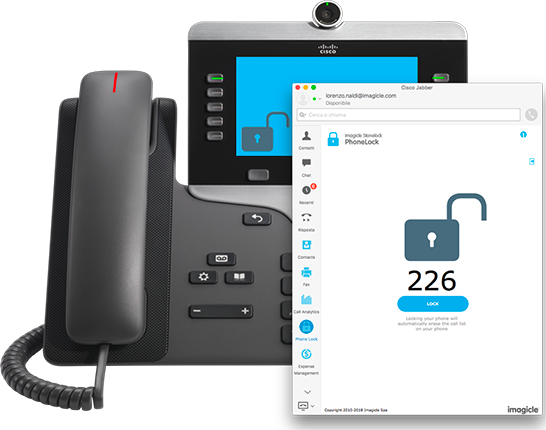 Jabber gadgets - Phone Lock